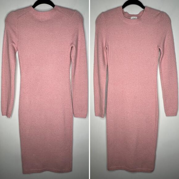 Wilfred Aritzia Blush Pink Sweater Dress Size XS - Picture 2 of 9